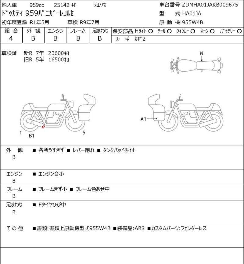 Карта повреждений