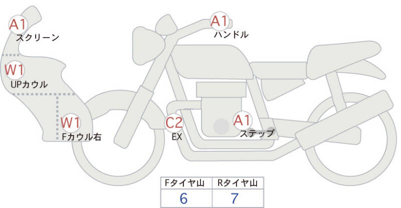 Карта повреждений
