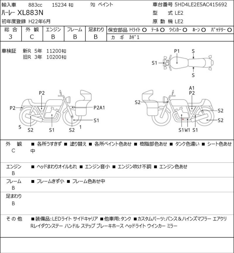 Карта повреждений