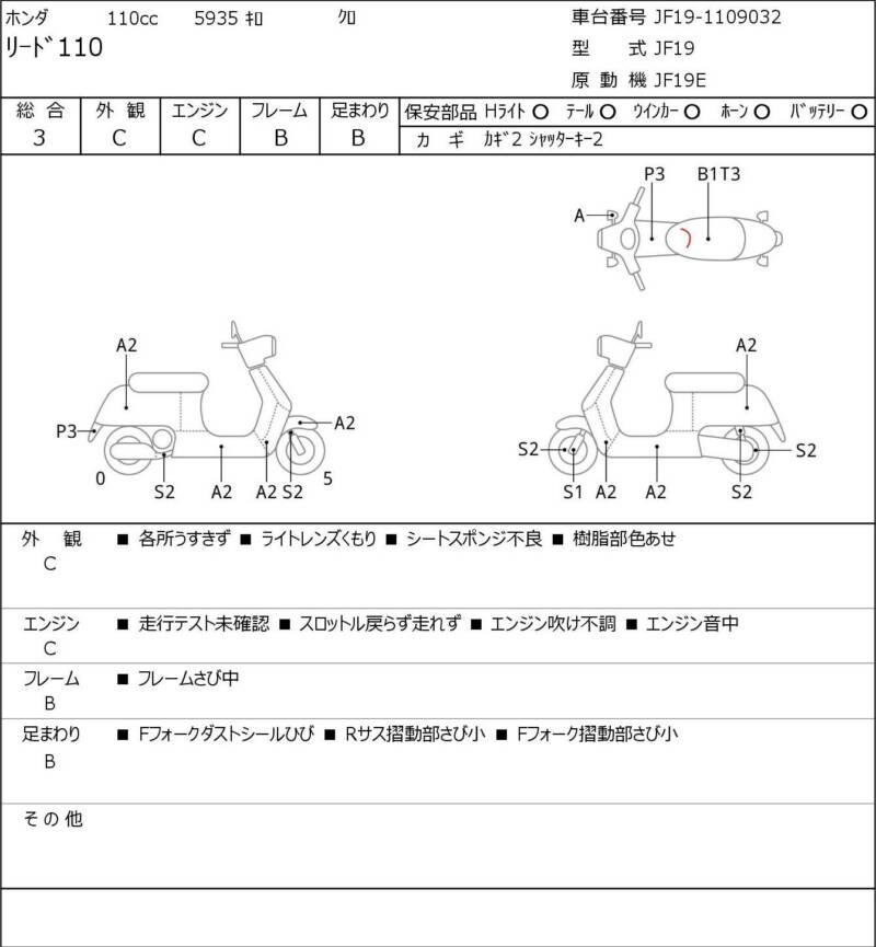 Карта повреждений