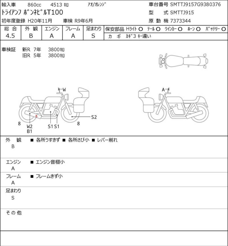 Карта повреждений