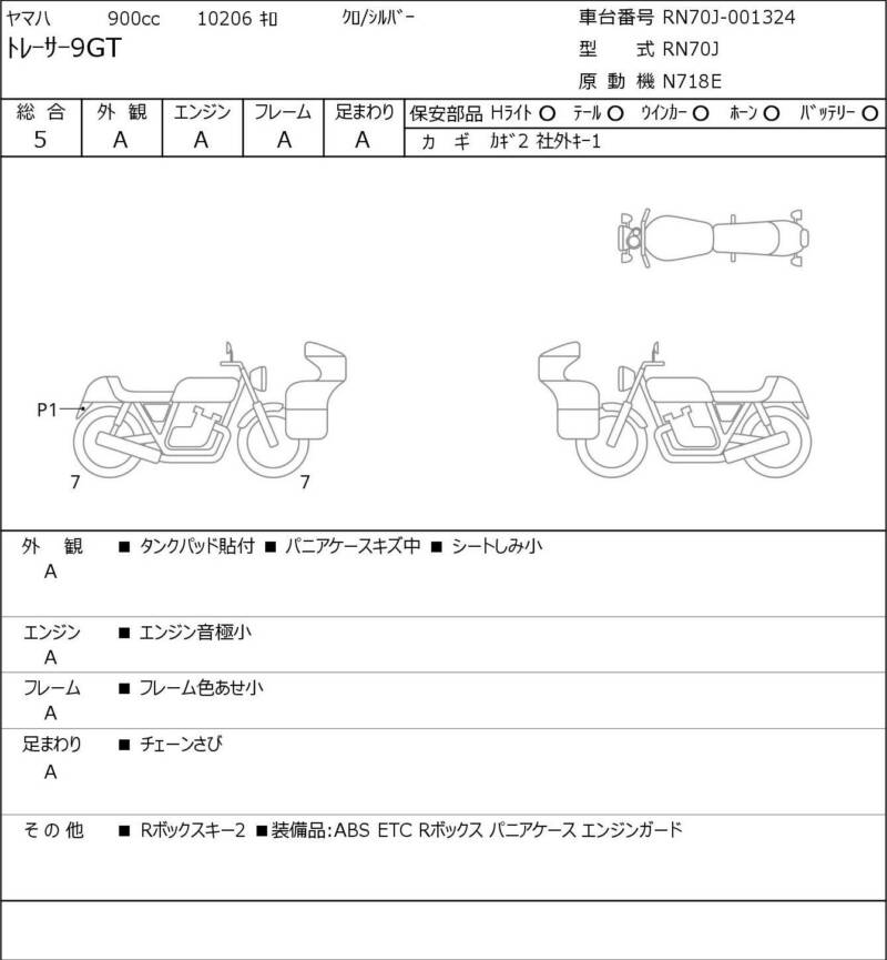 Карта повреждений