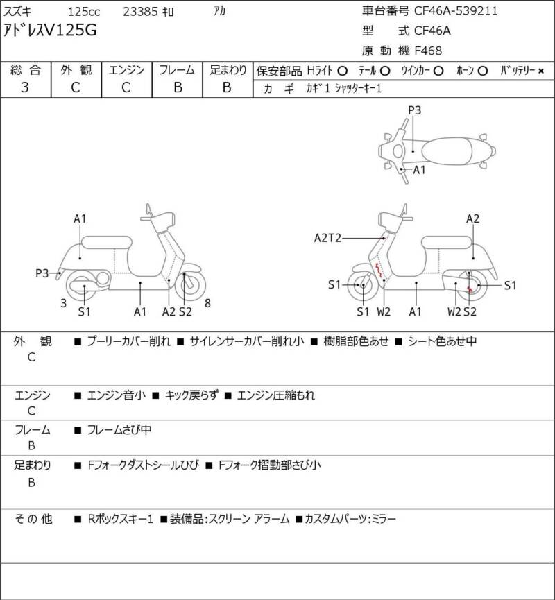 Карта повреждений