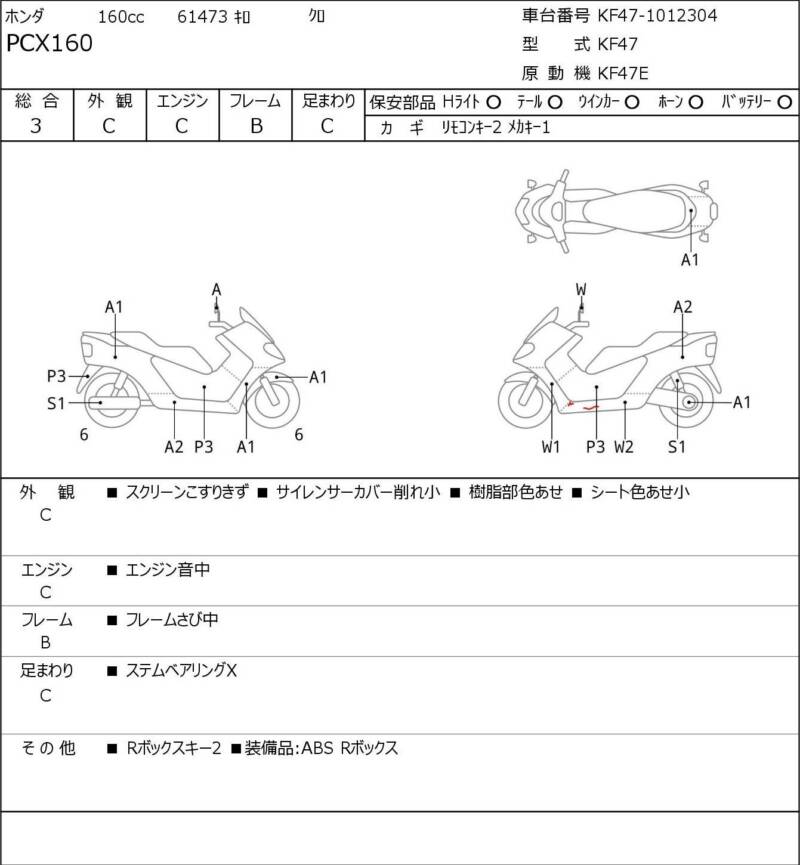 Карта повреждений