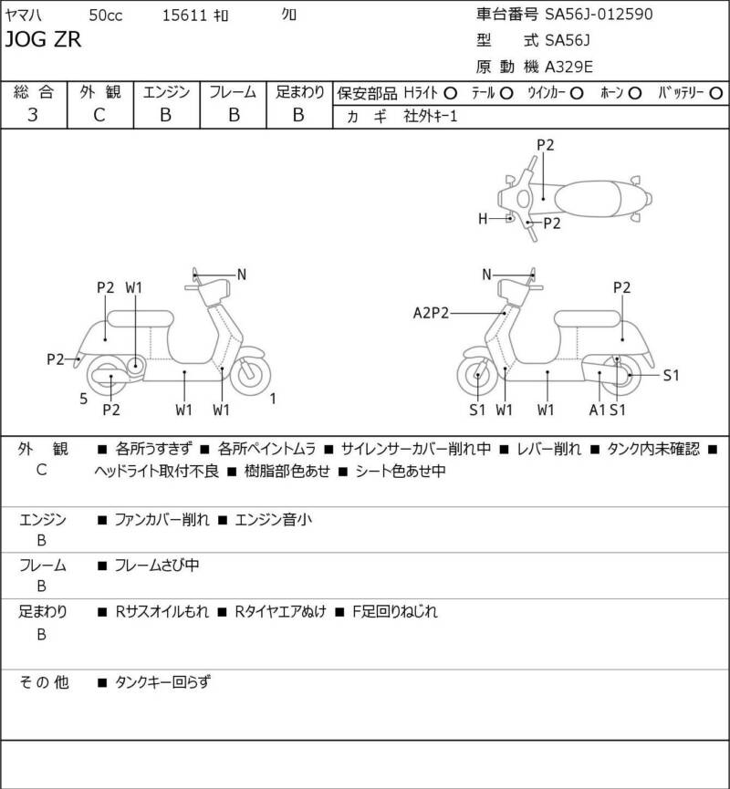 Карта повреждений
