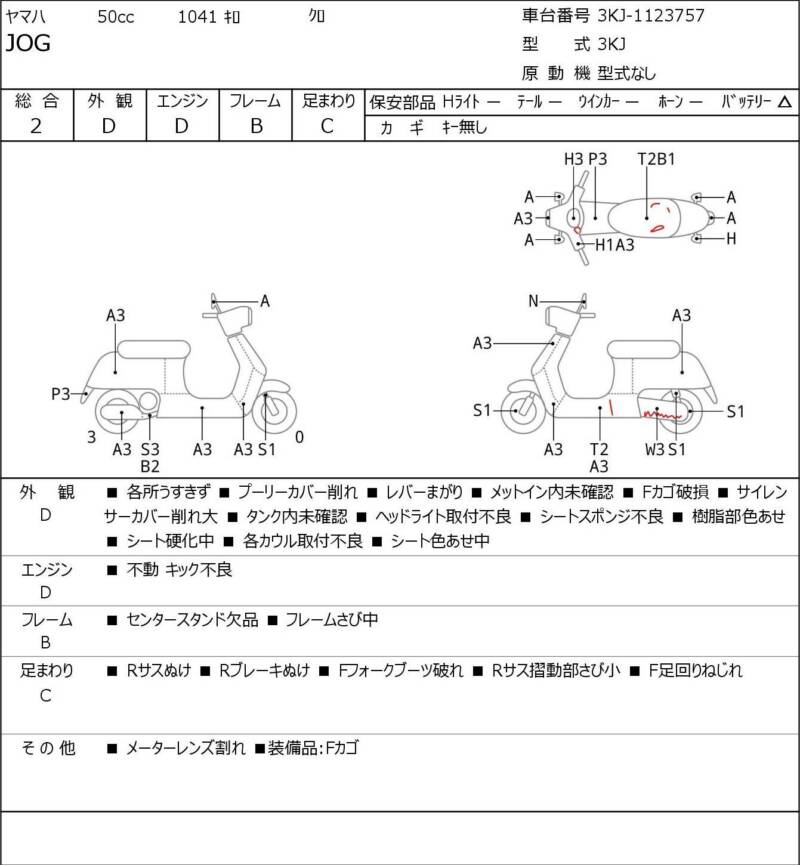 Карта повреждений