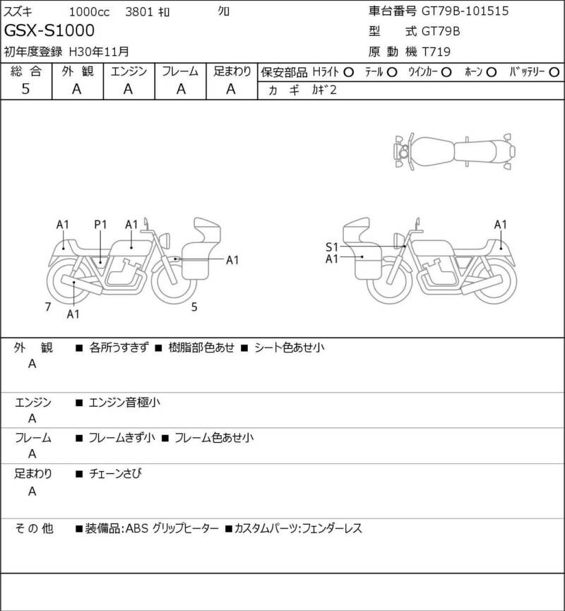 Карта повреждений