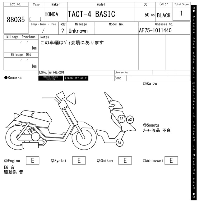 Карта повреждений