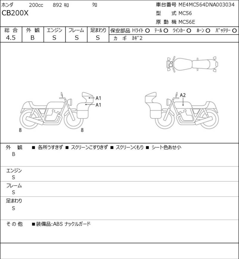 Карта повреждений
