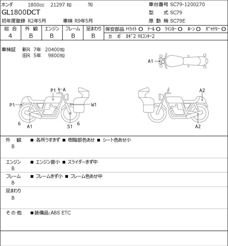Карта повреждений