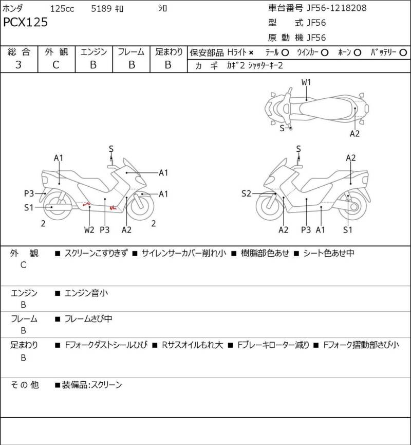 Карта повреждений