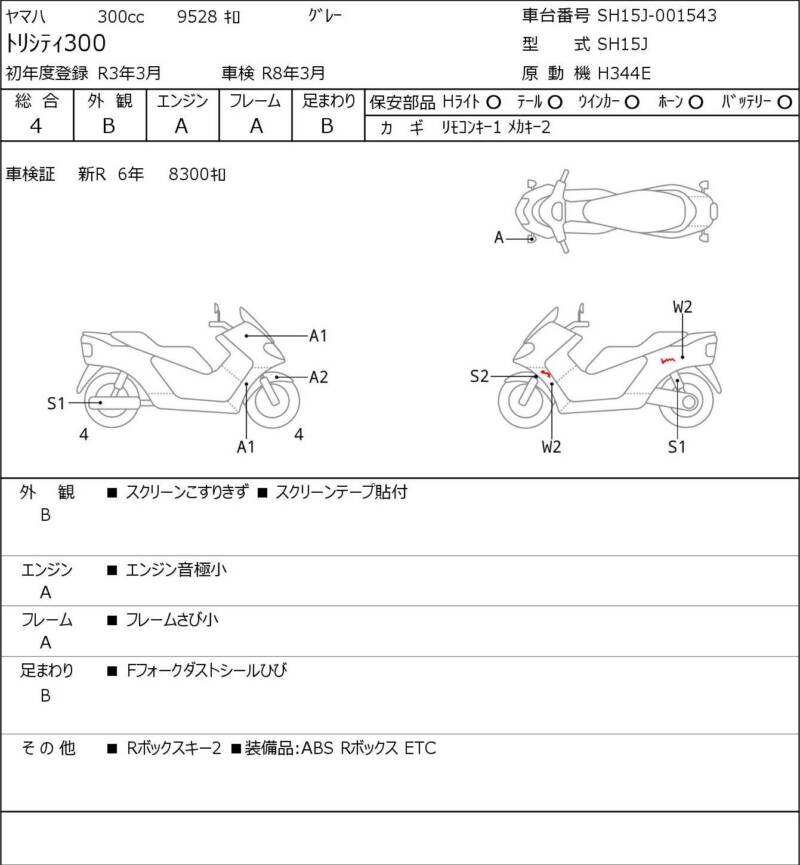 Карта повреждений