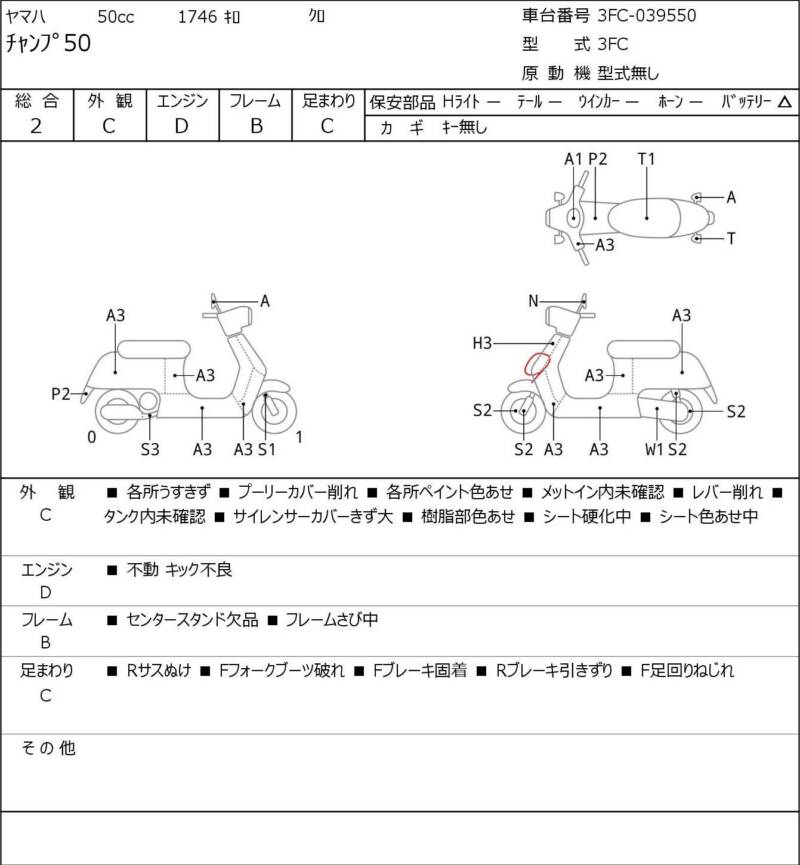 Карта повреждений