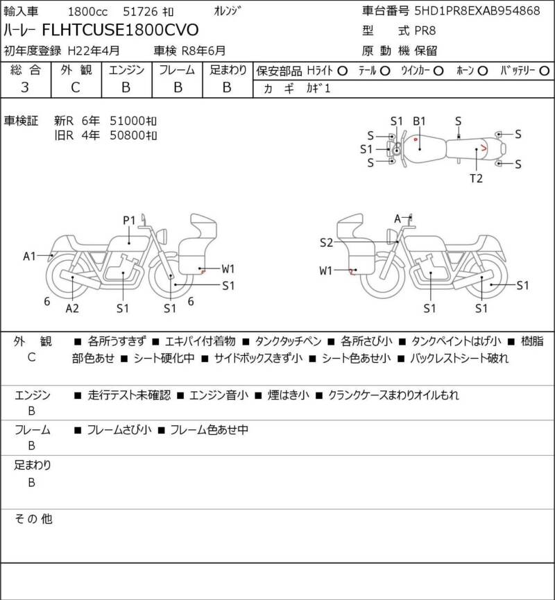 Карта повреждений