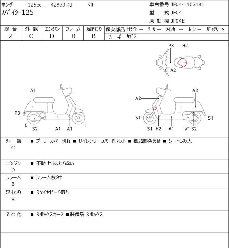 Карта повреждений