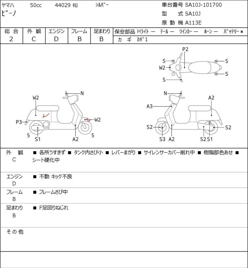 Карта повреждений