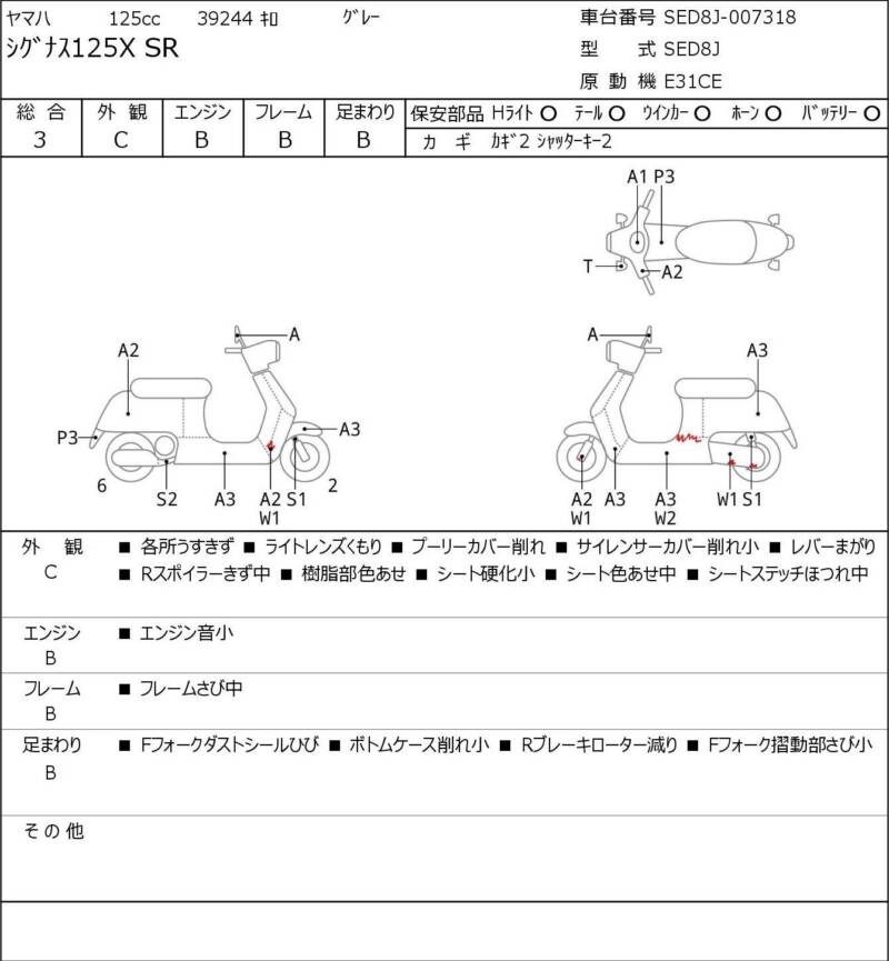 Карта повреждений