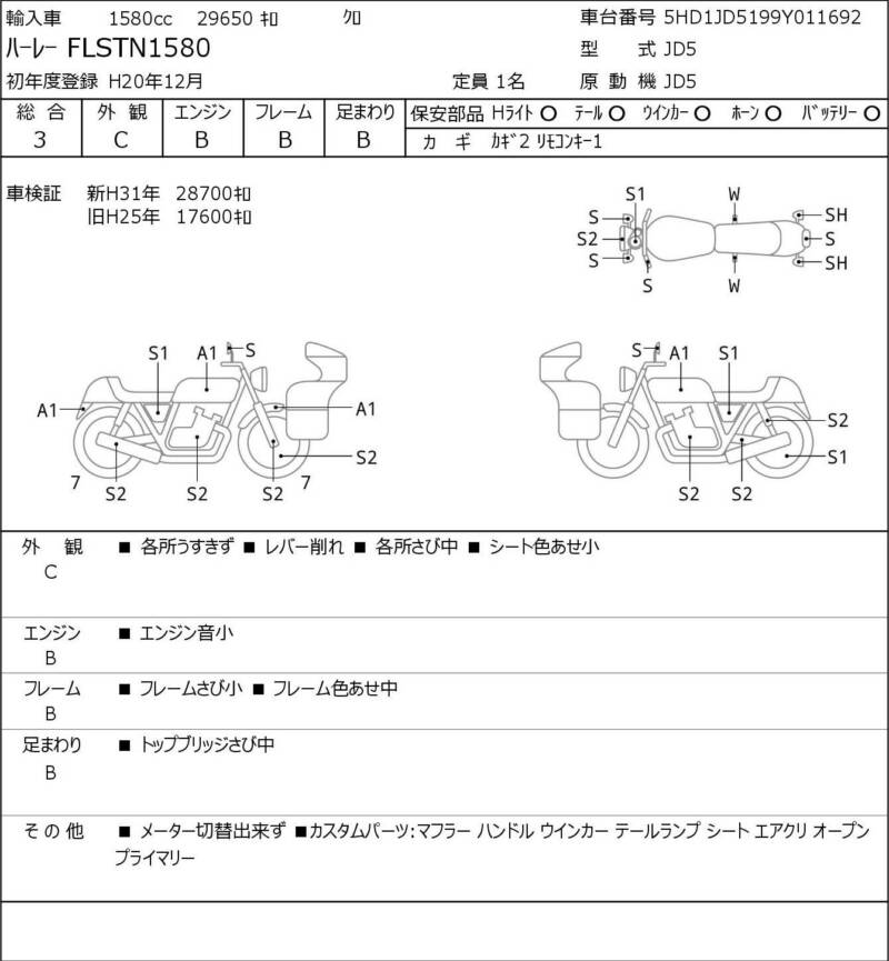 Карта повреждений