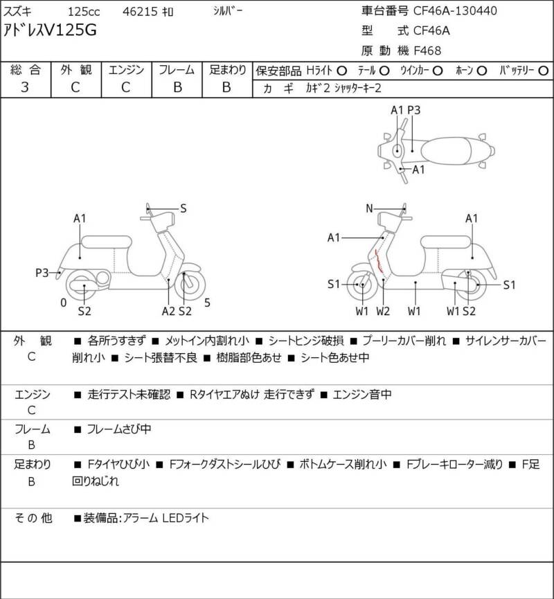 Карта повреждений