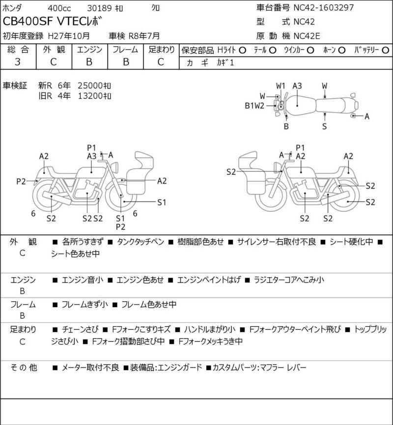 Карта повреждений