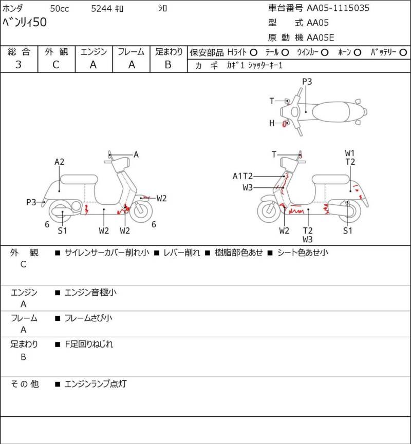 Карта повреждений