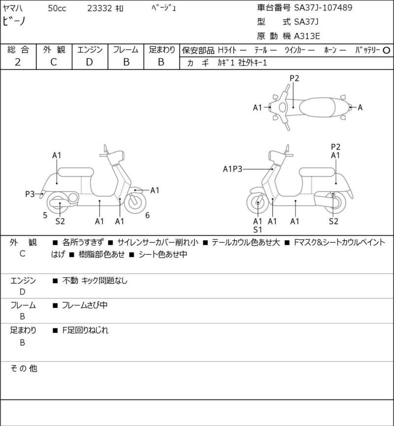 Карта повреждений