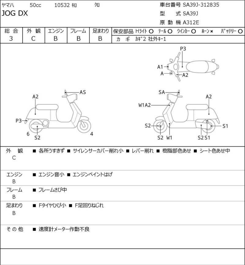 Карта повреждений