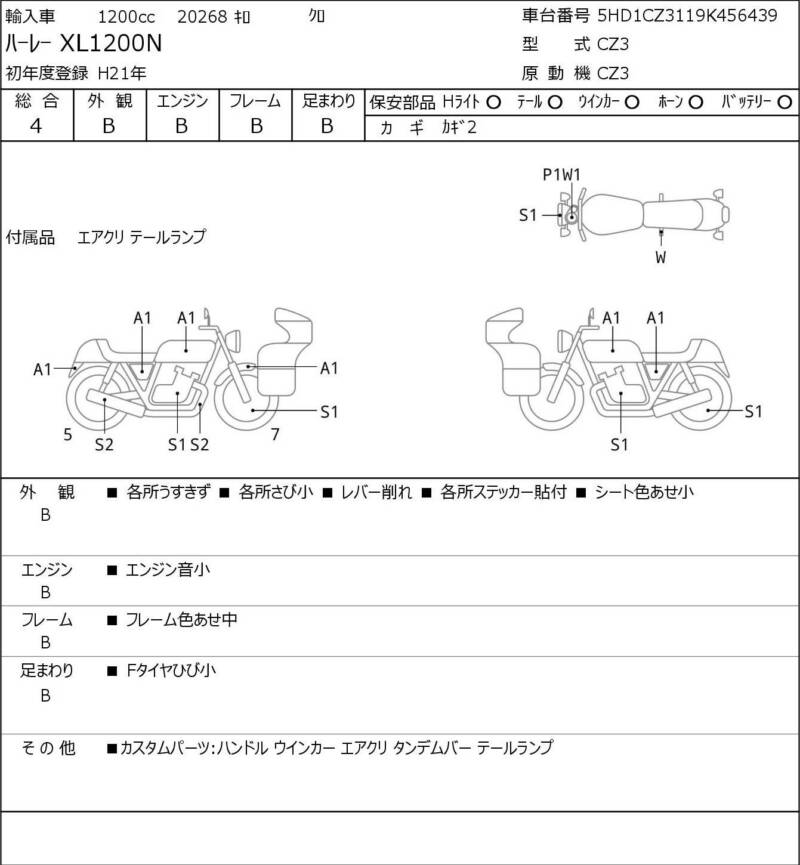 Карта повреждений