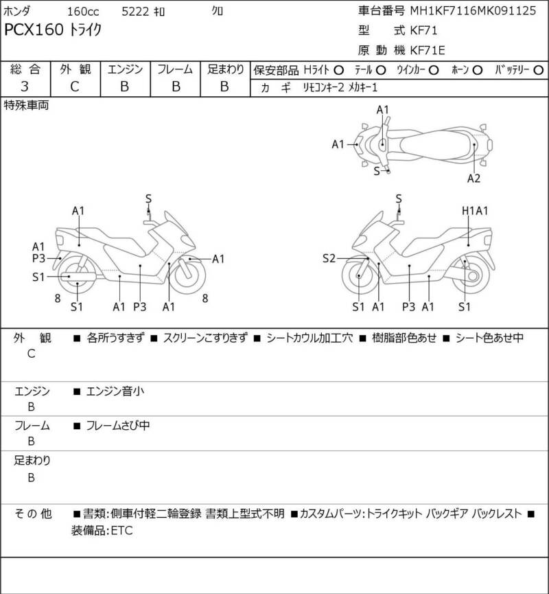 Карта повреждений