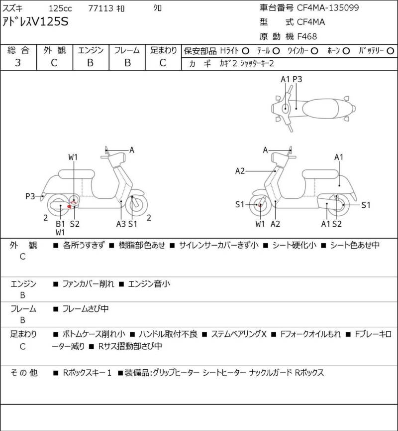 Карта повреждений