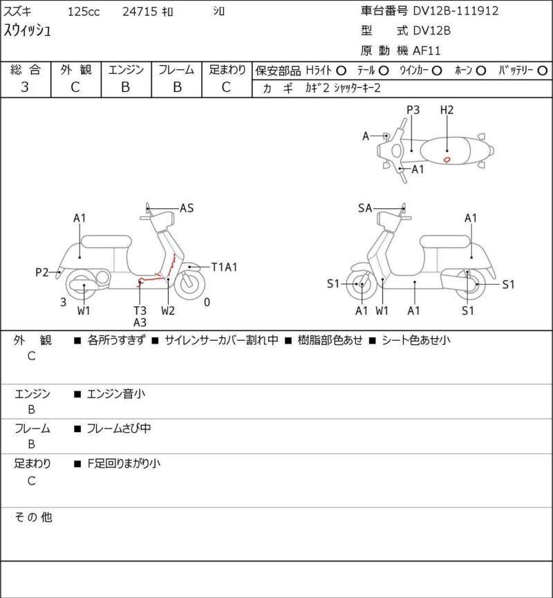 Карта повреждений