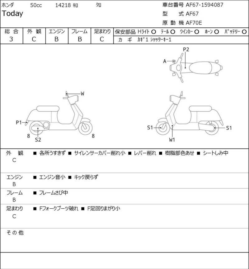 Карта повреждений