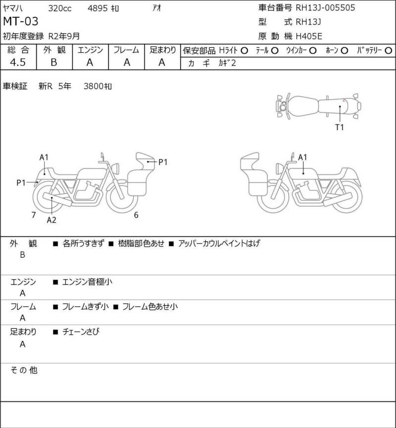 Карта повреждений