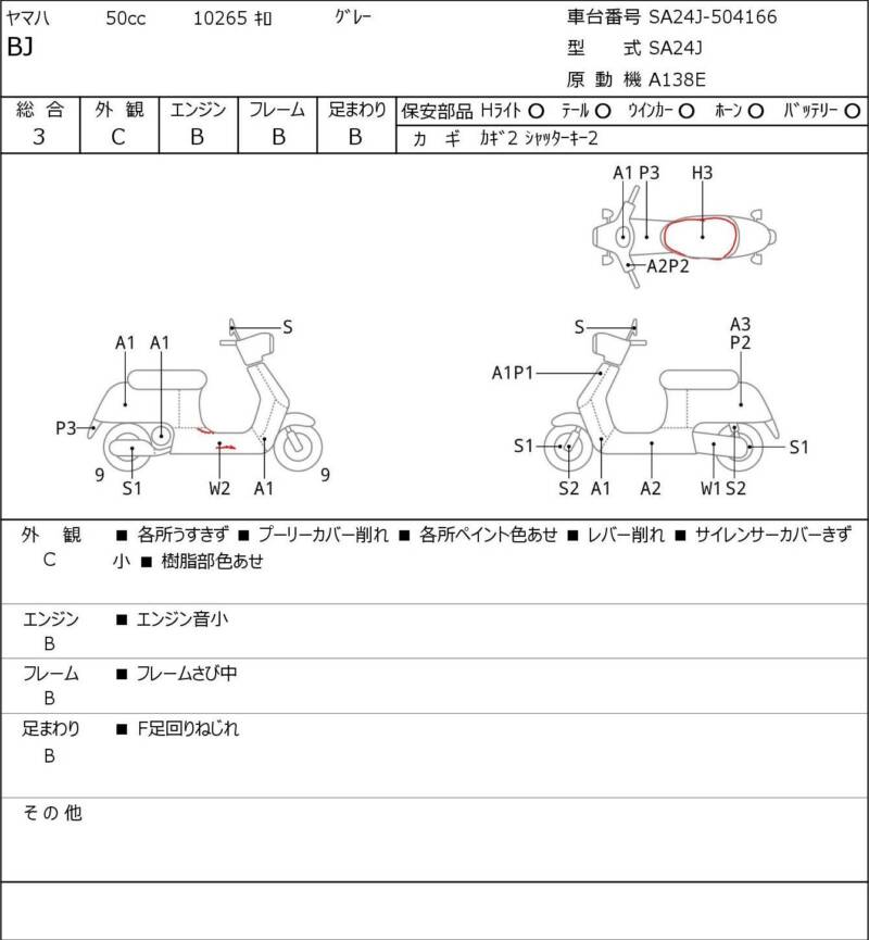 Карта повреждений