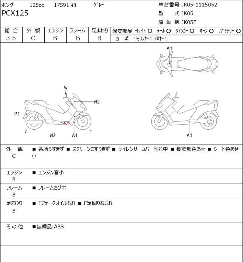 Карта повреждений