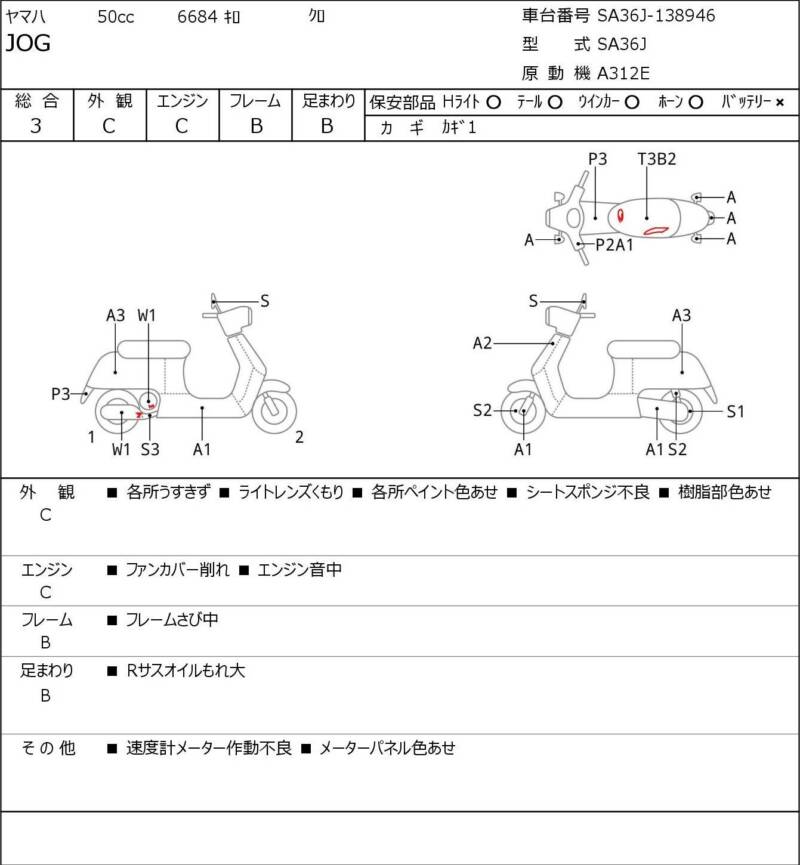Карта повреждений