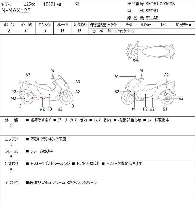 Карта повреждений