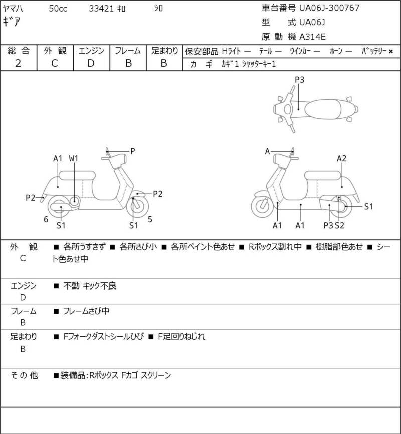 Карта повреждений