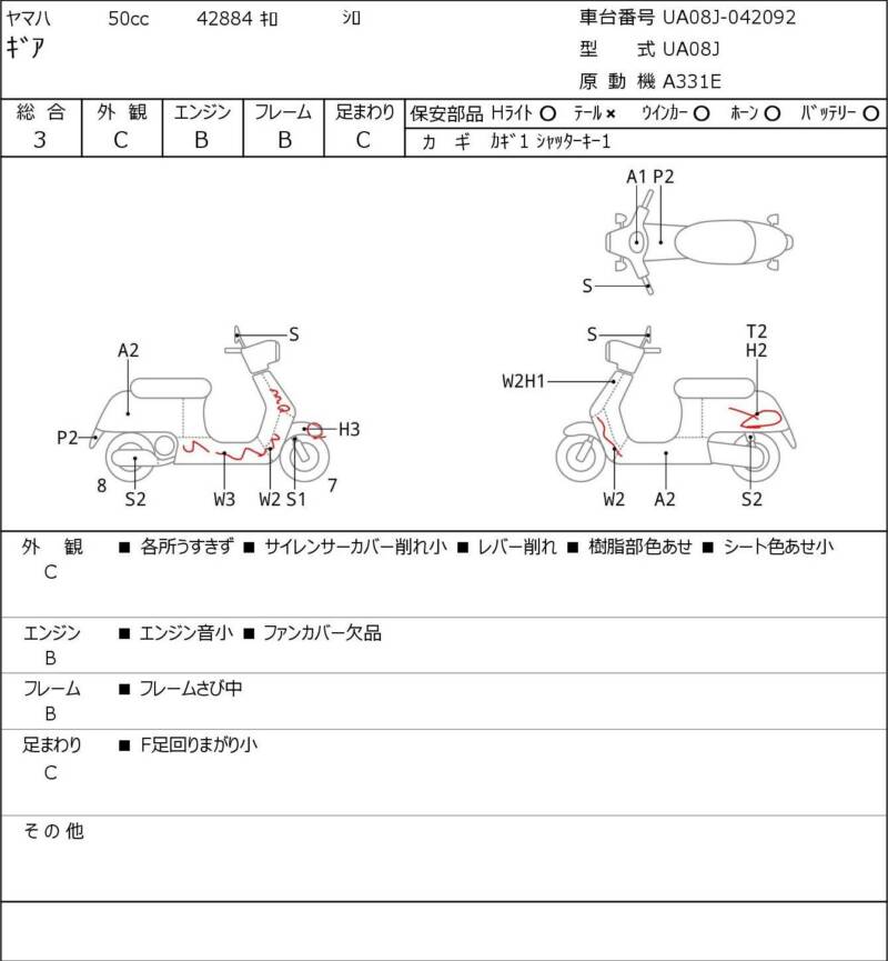 Карта повреждений