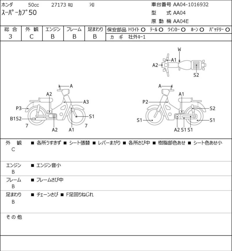 Карта повреждений