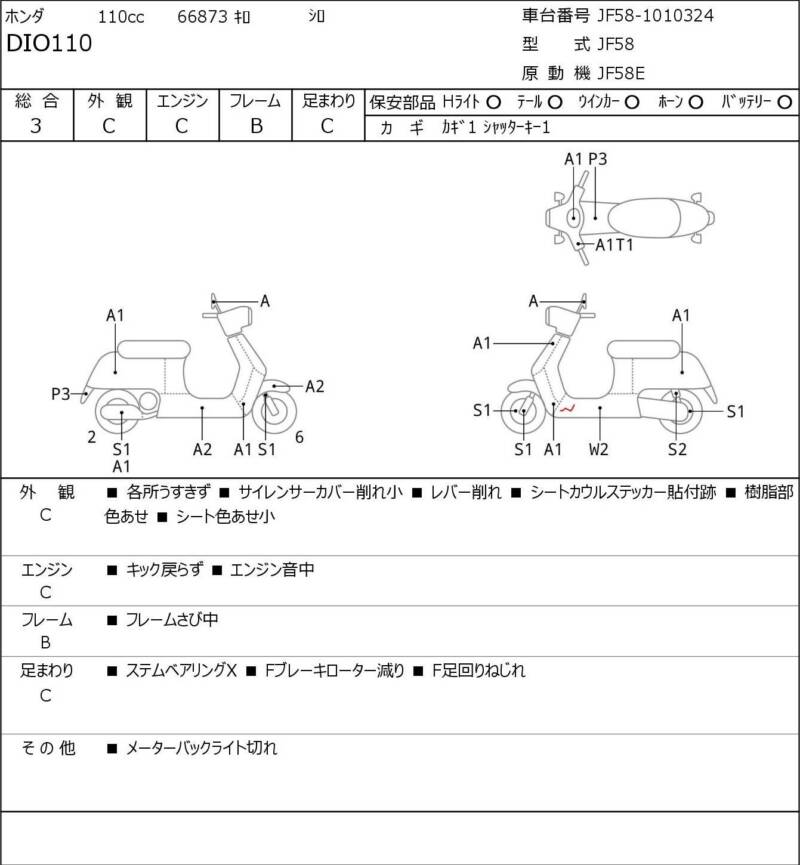 Карта повреждений