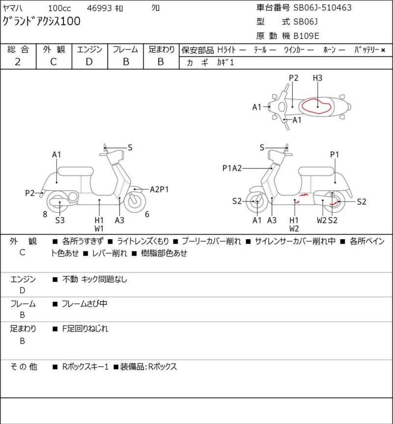 Карта повреждений