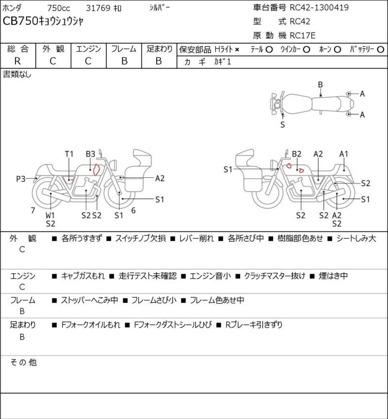 Карта повреждений