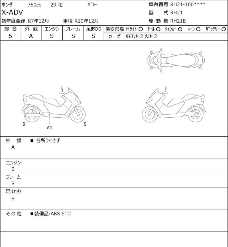 Карта повреждений