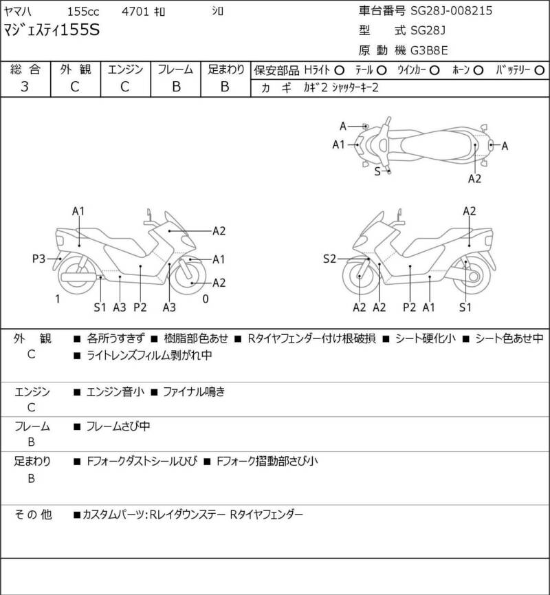 Карта повреждений