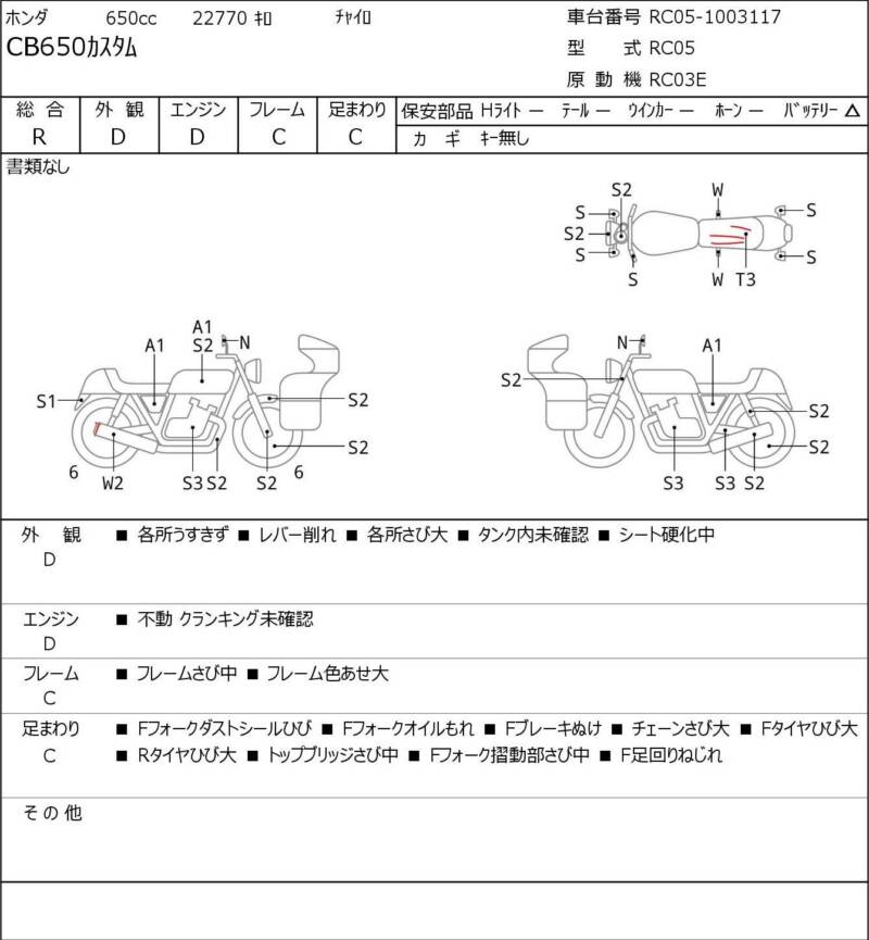 Карта повреждений