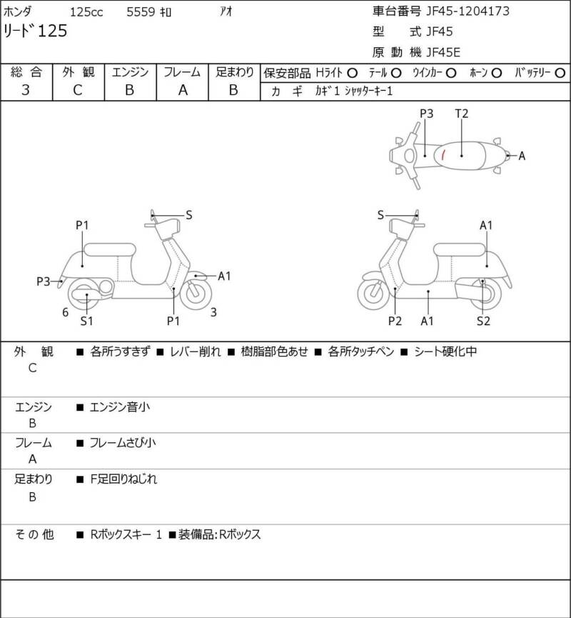 Карта повреждений