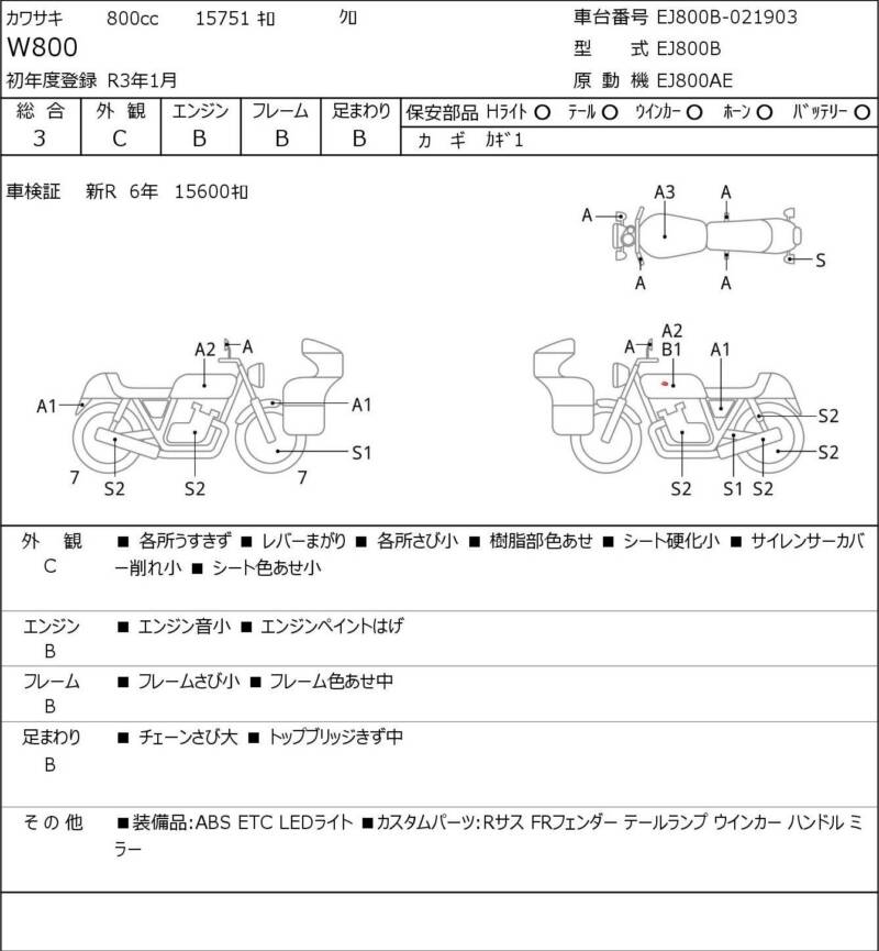 Карта повреждений