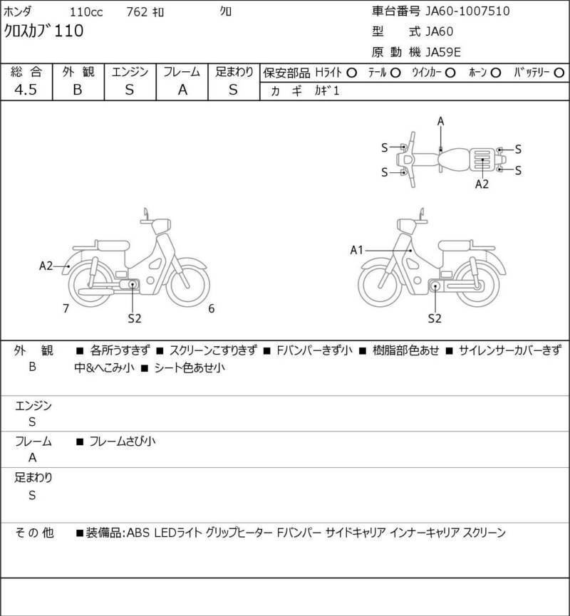 Карта повреждений