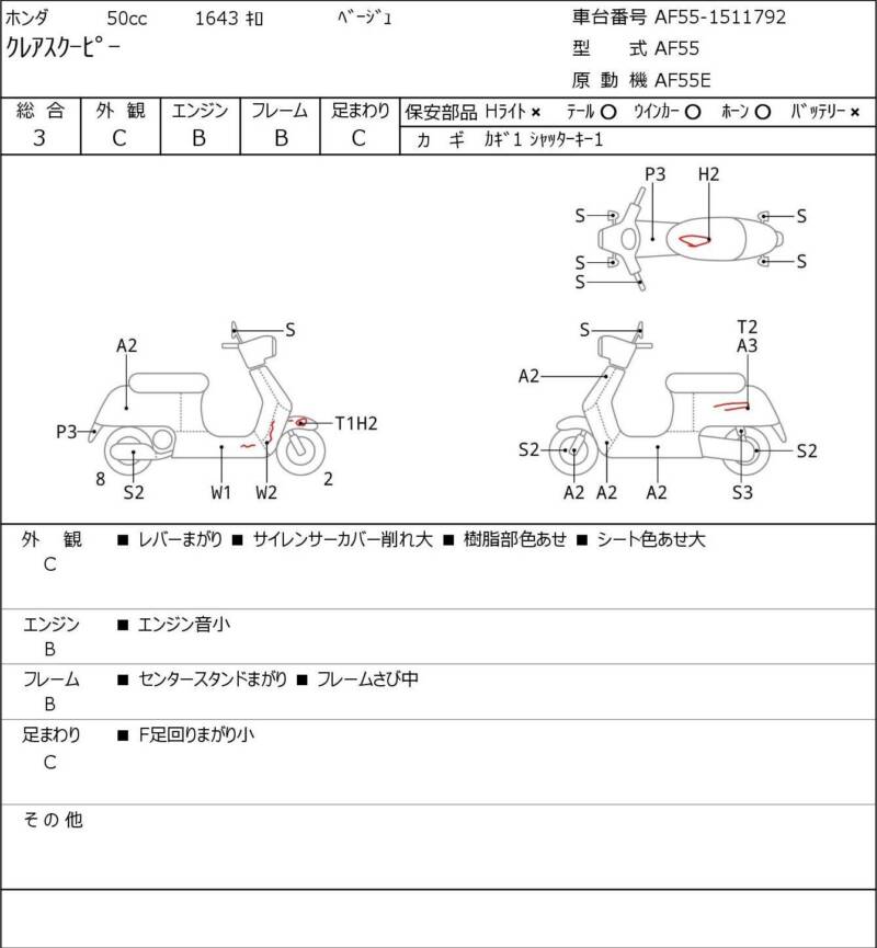 Карта повреждений